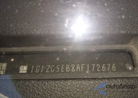 2010 Chevrolet Malibu 1Lt from USA, damaged, VIN 1G1ZC5EB8AF172676